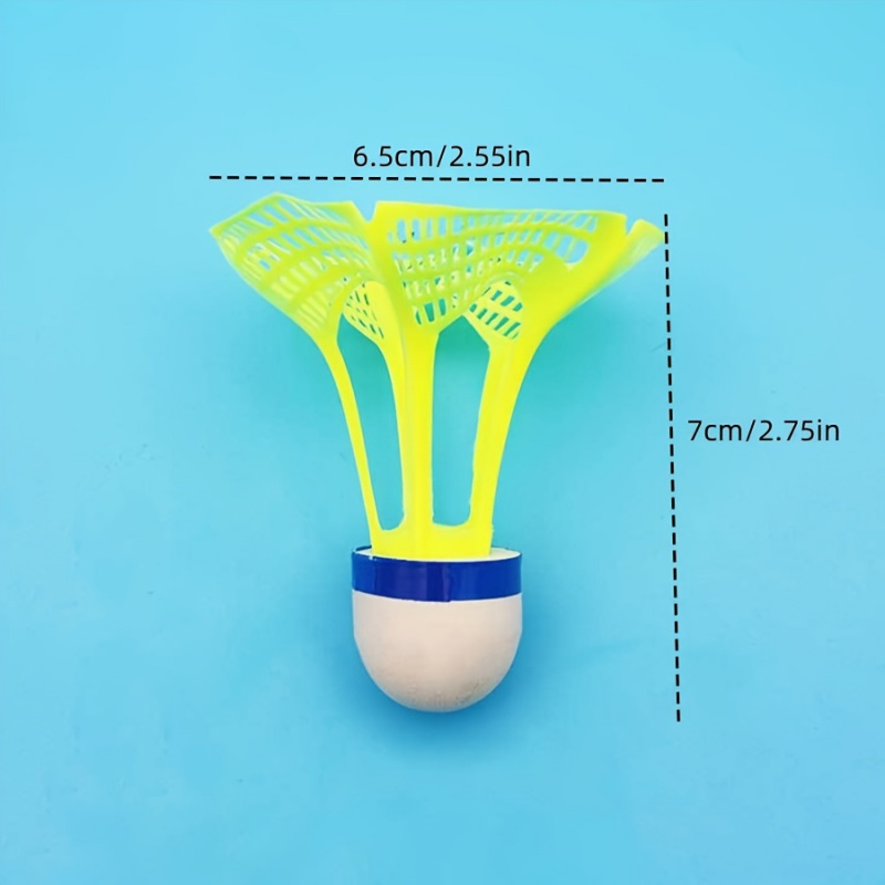 10pcs Wind-Resistant Badminton - Feather Shuttlecock ulasan dan harga