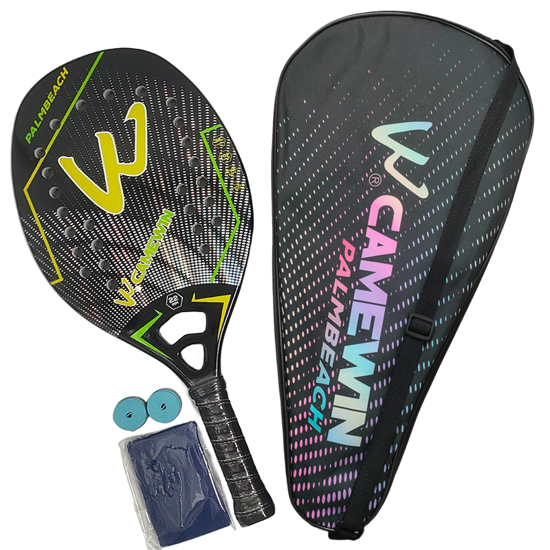 Camewin 3K Beach Tennis Racket - Badminton Racket Carbon ulasan dan harga