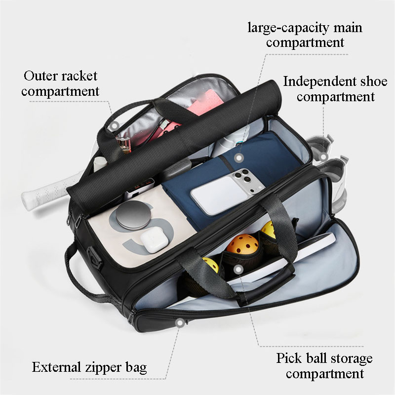 Tennis Bag, Large Capacity, Li - Badminton Bag ulasan dan harga