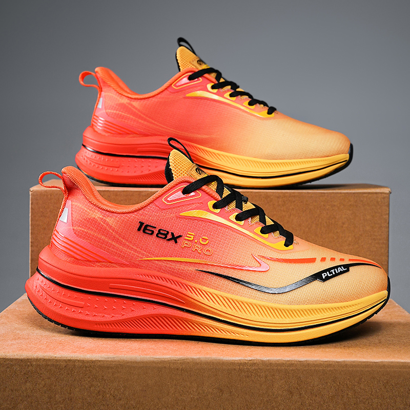 Men Carbon Plate Running Shoes - Badminton Shoes ulasan dan harga
